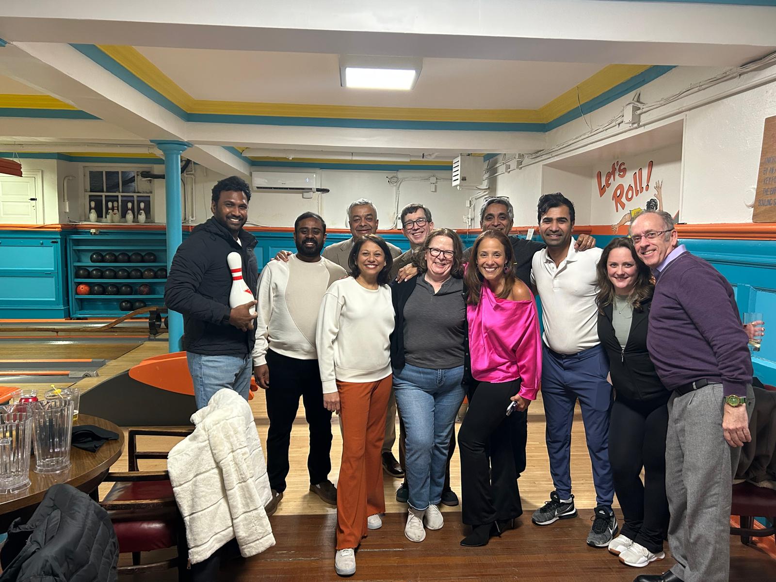 GCC members and friends at a club social